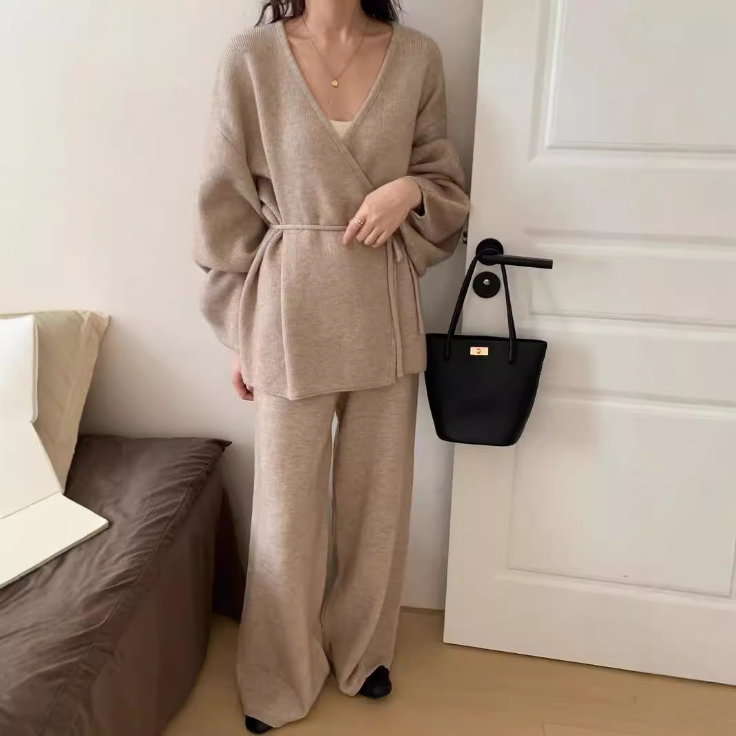 Chaussures Pantalon Ensemble Cardigan Valissea Femme