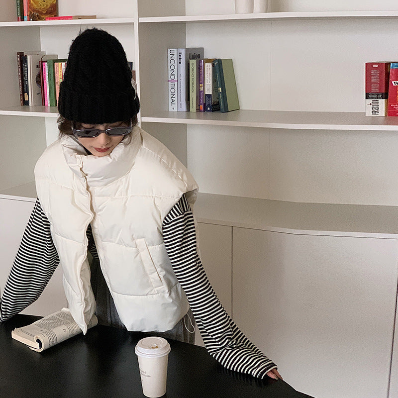 Haut Gilet Épais Manches Valissea Femme