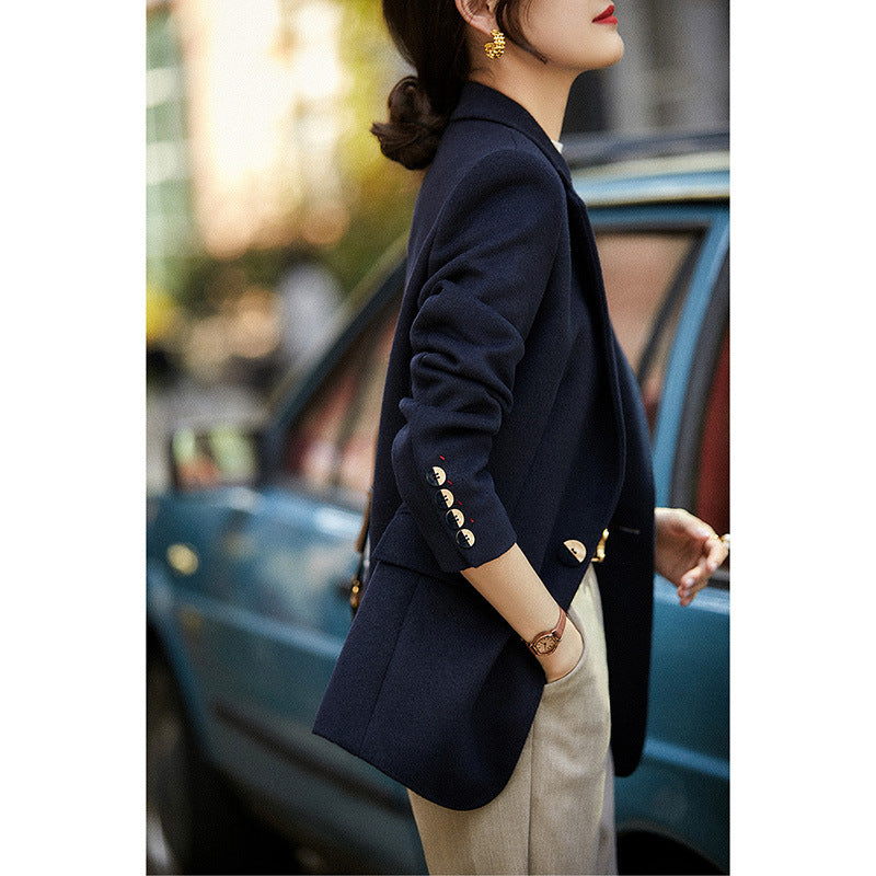 Blazer Sophistiqué en Laine