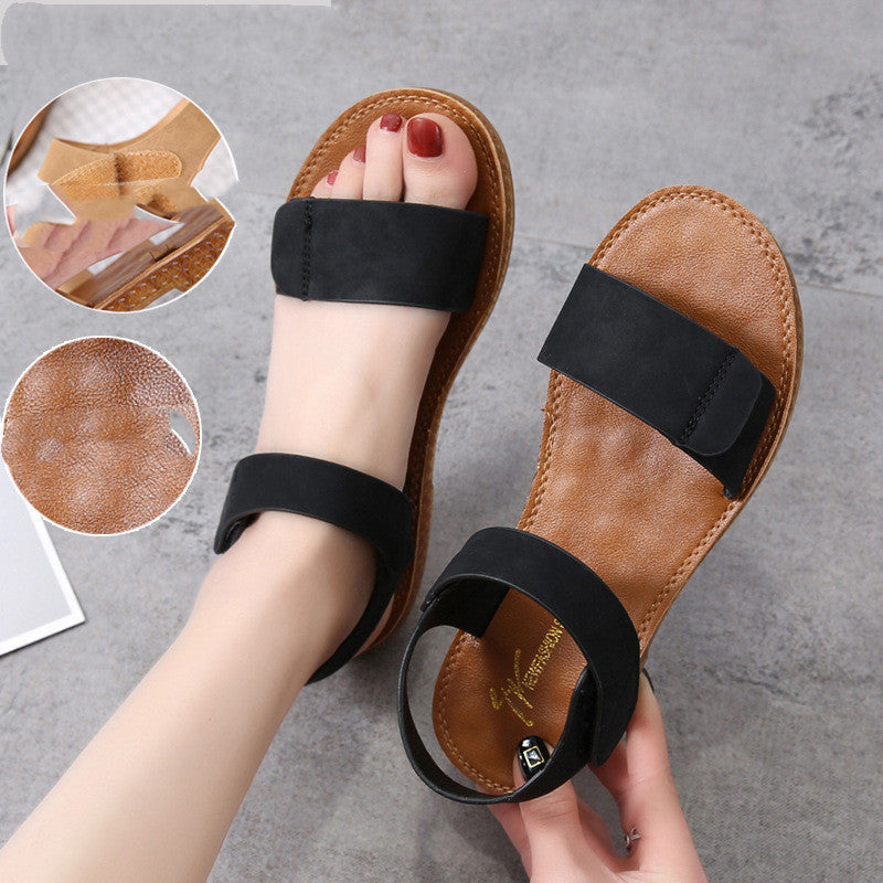 VALISYA - Sandales Cuir Véritable