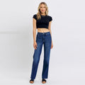 Pantalon Large Ceinture Double