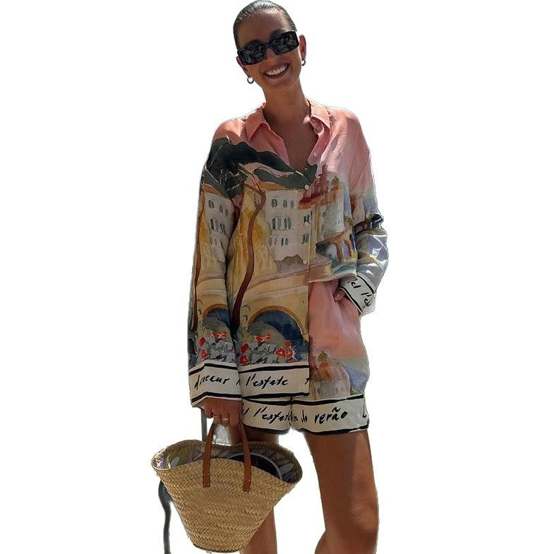 Ensemble Haut Estival Manches Valissea Femme