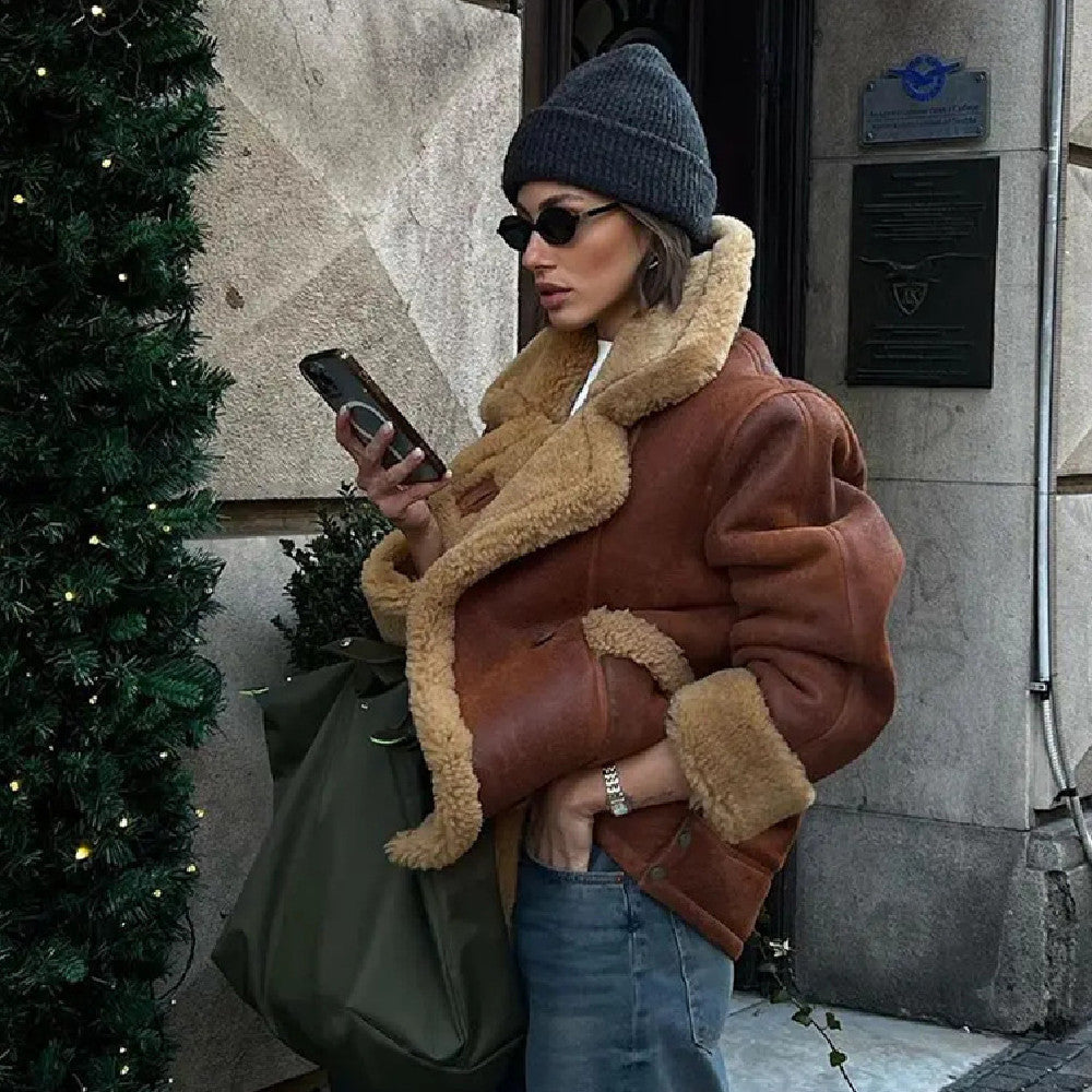 Manteau Veste Loose Hiver Valissea Femme