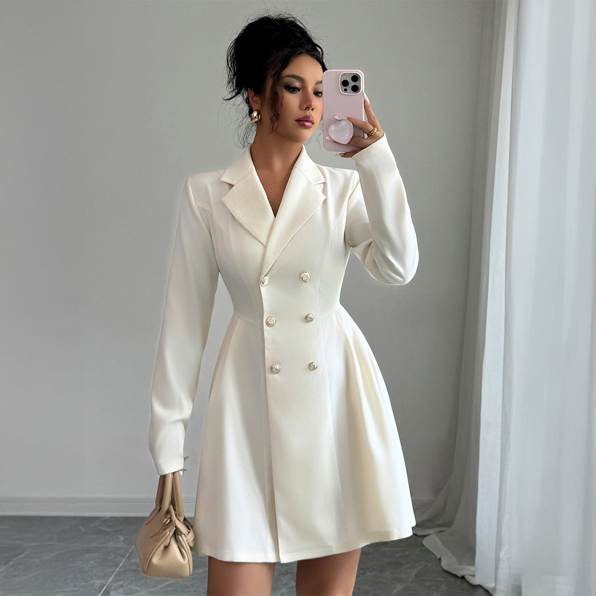 Accessoire Robe Courte Manches Valissea Femme