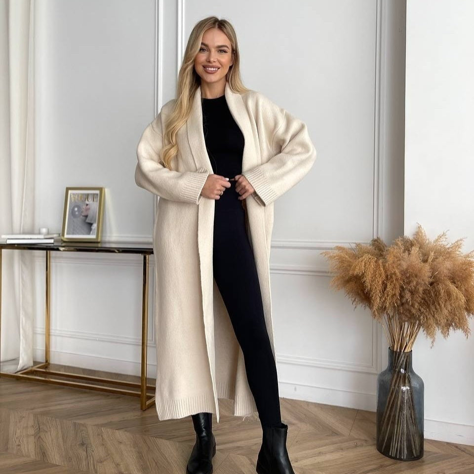 Cardigan Long en Maille
