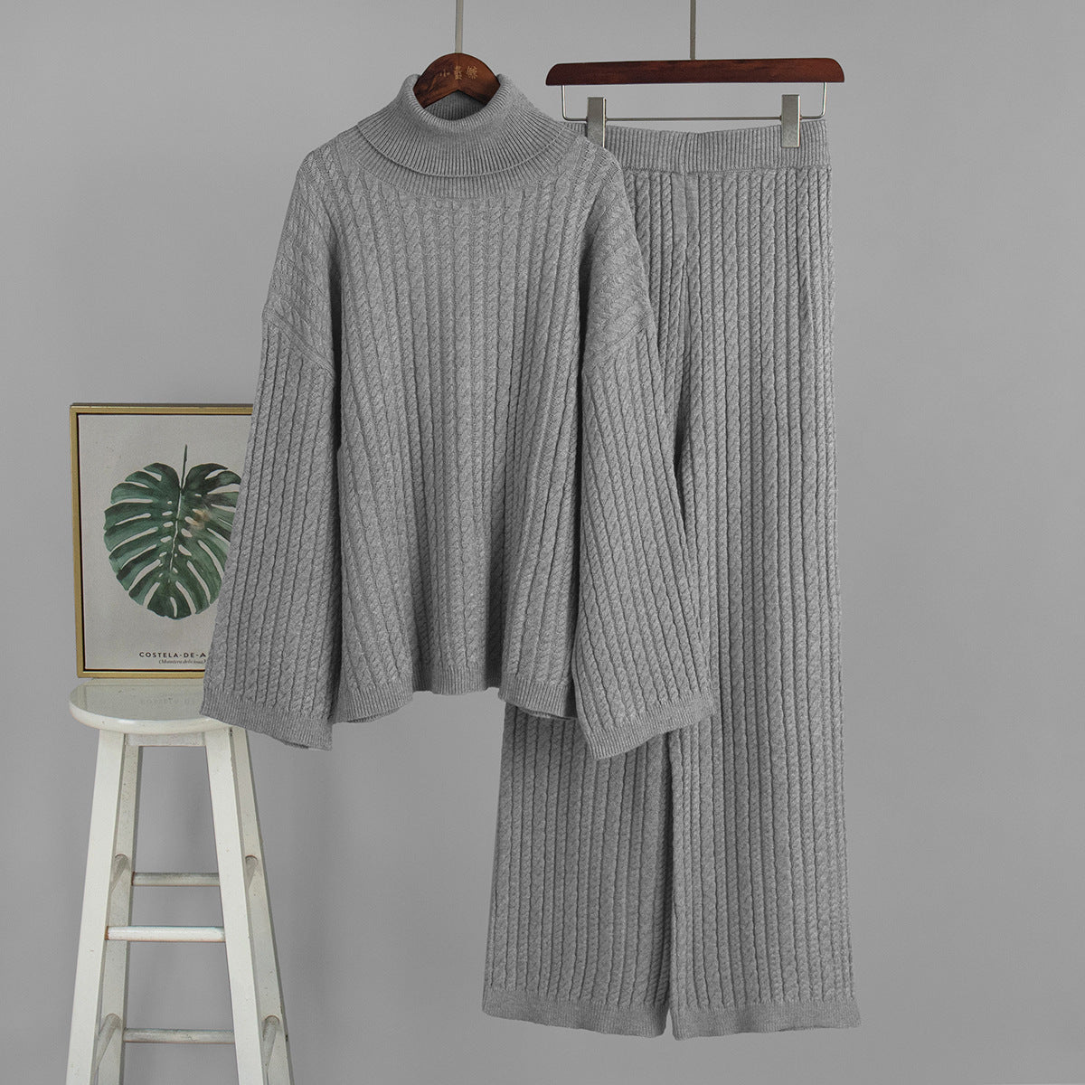 Ensemble Tricot Coordonné Valissea Femme Chic