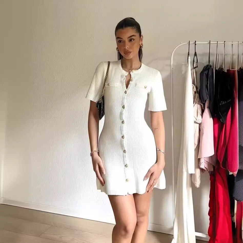 Accessoire Robe Laine Tricotée Valissea Femme