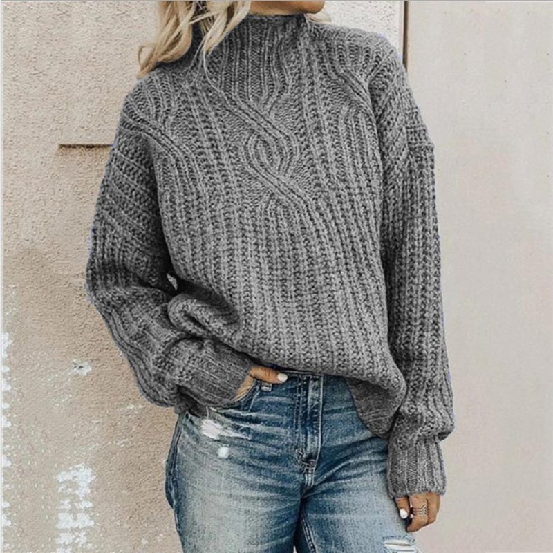 Pull en câble élégant confortable