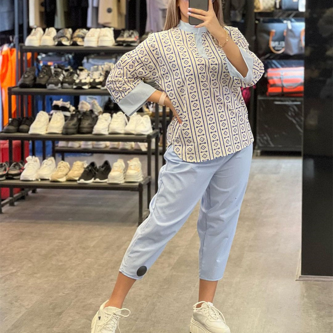 Ensemble Pantalon Décontracté Valissea Femme