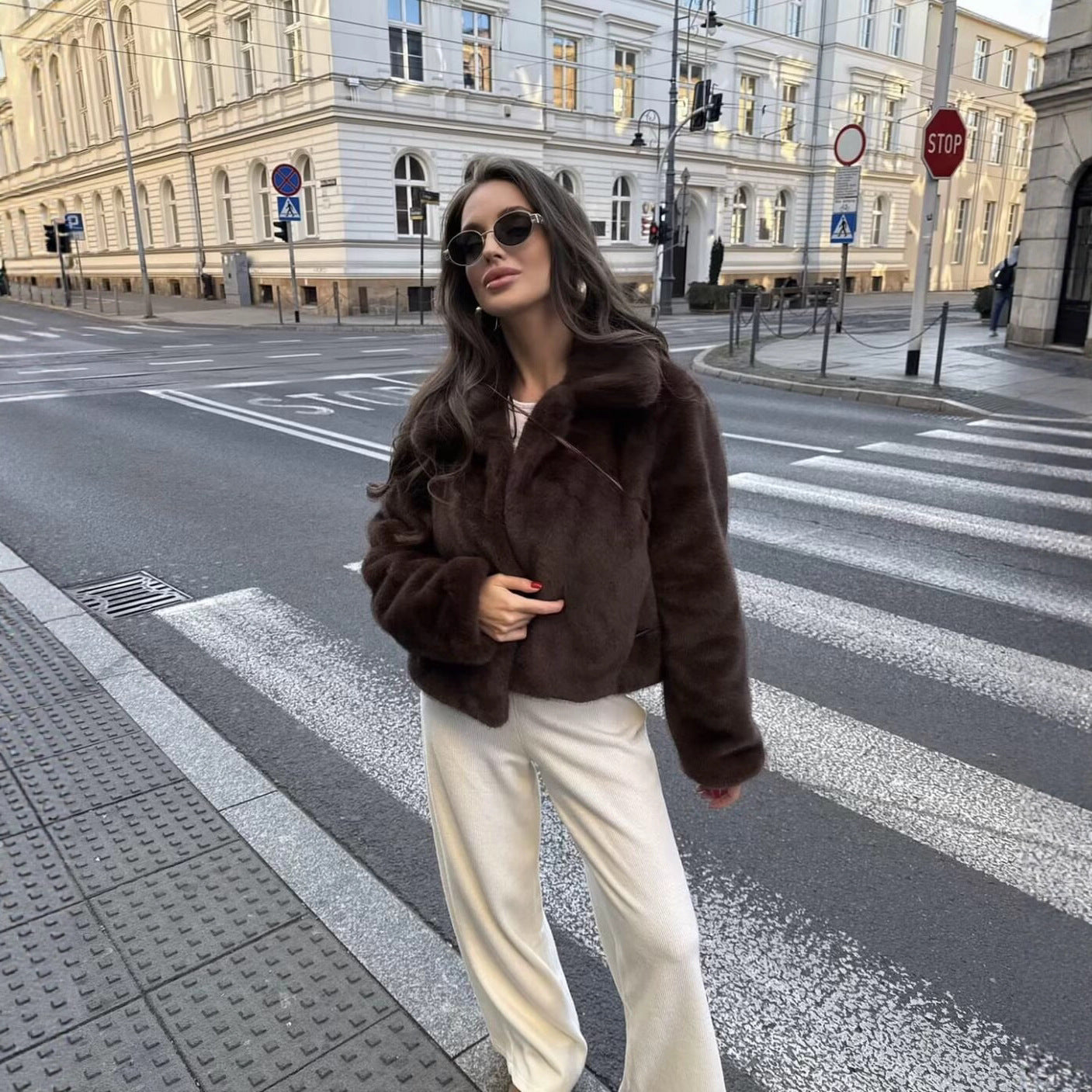 Manteau Veste Ample Hiver Valissea Femme