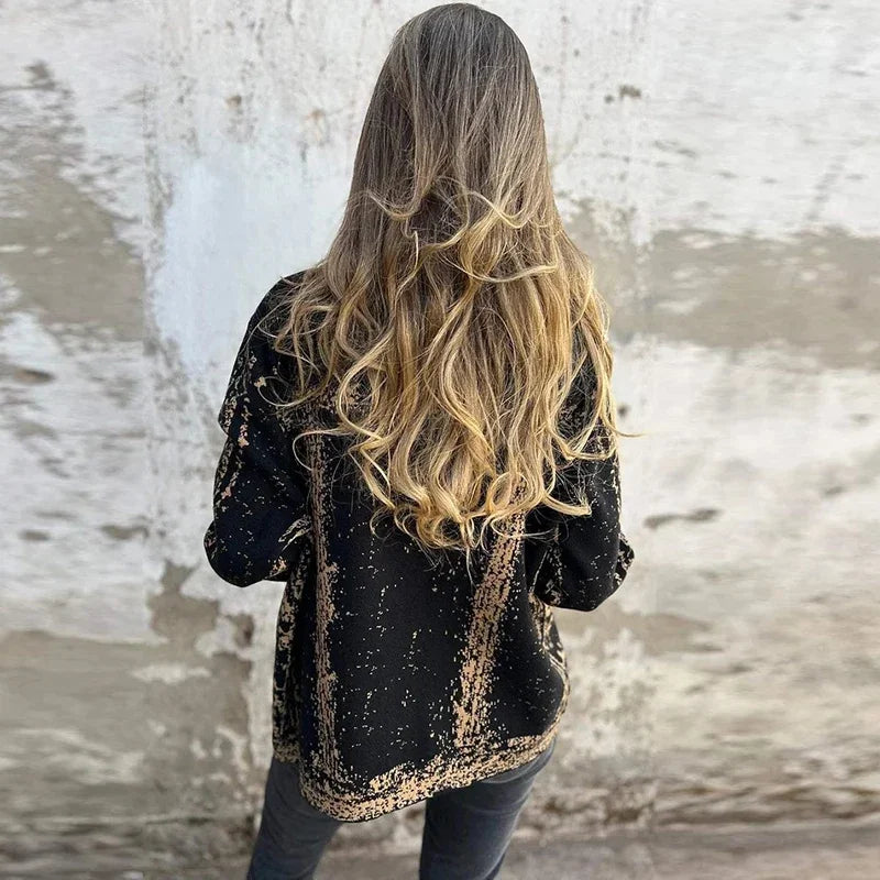 Jany Suédine – Veste Longue Féminine à Poches