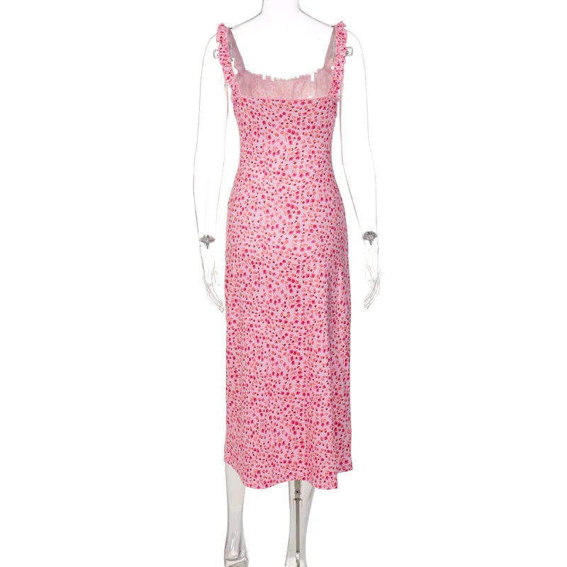 Robe Midi Fleurie Liana