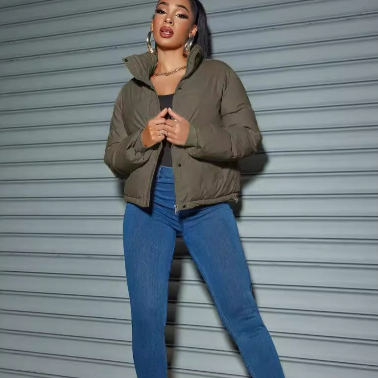 Manteau Veste Court Hiver Valissea Femme