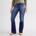 Jean Bootcut Destroy Mi-Taille