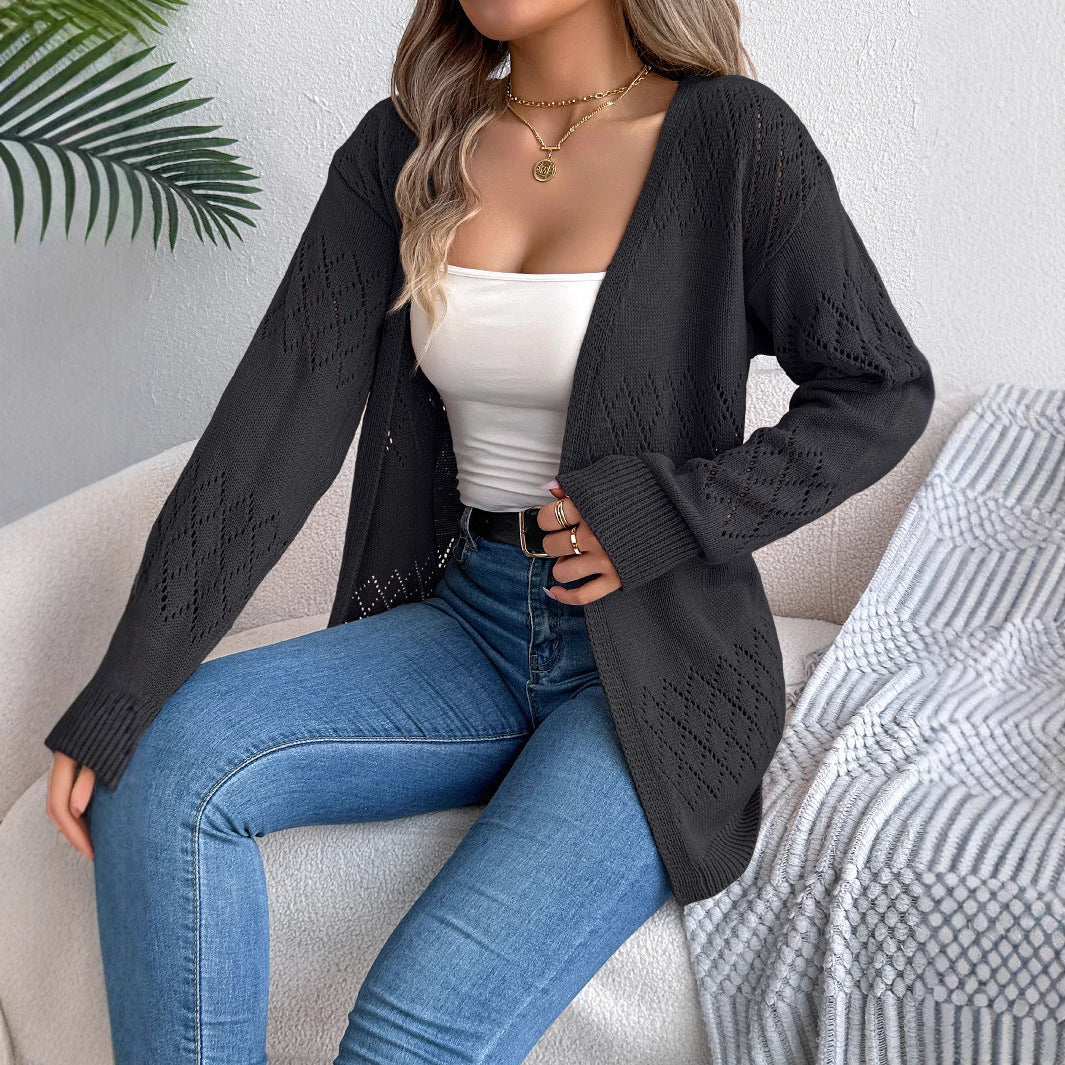 Haut Cardigan Léger Manches Valissea Femme