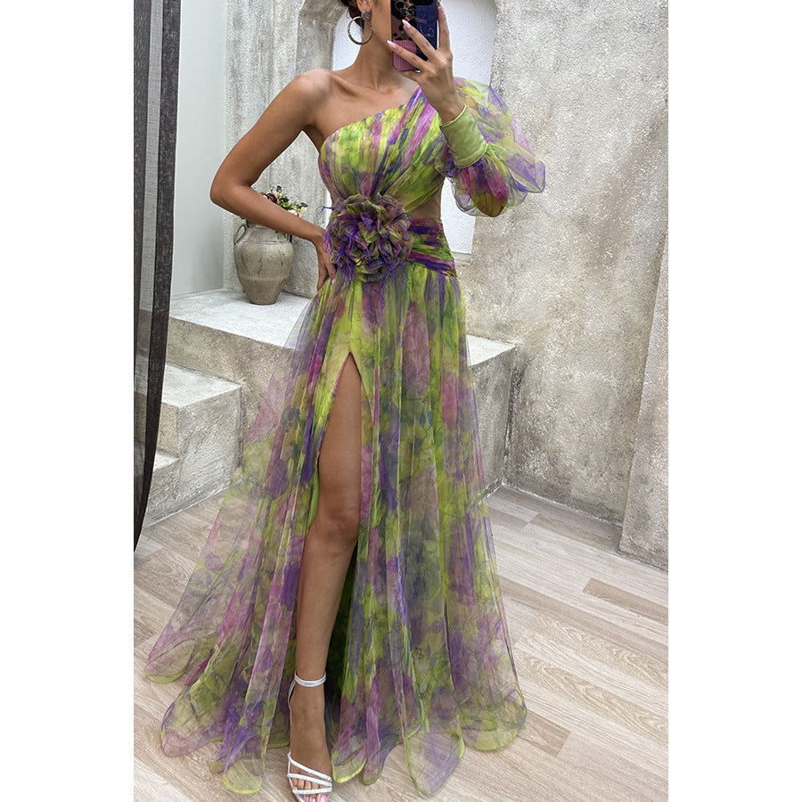 Accessoire Robe Longue Tie-dye Valissea Femme