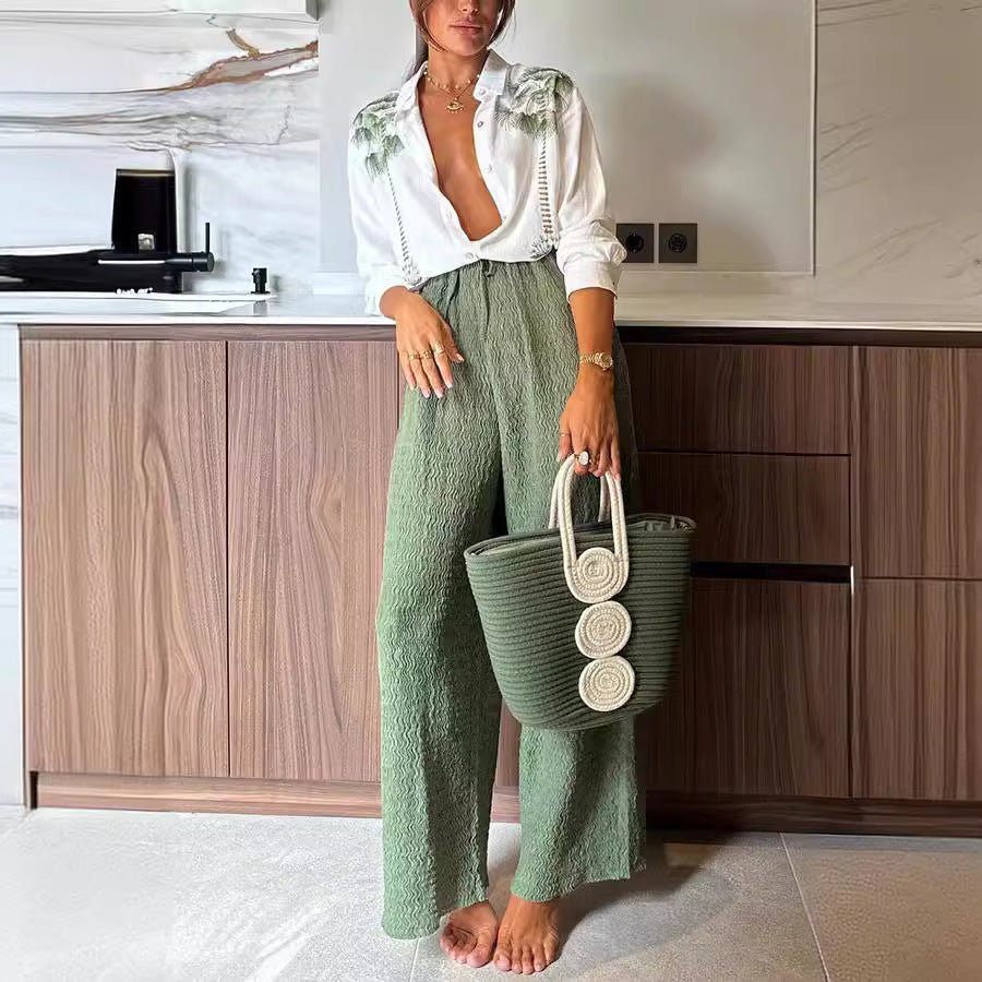 Ensemble Pantalon Ensemble Boutonnage Valissea Femme