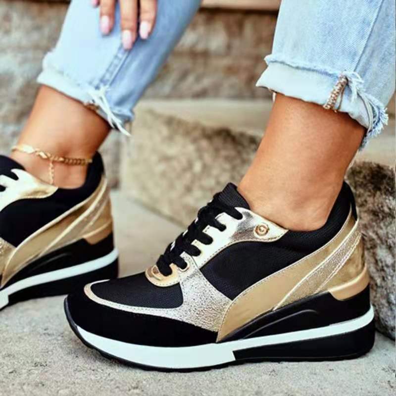 Chaussures Baskets Talon Valissea Femme Confort
