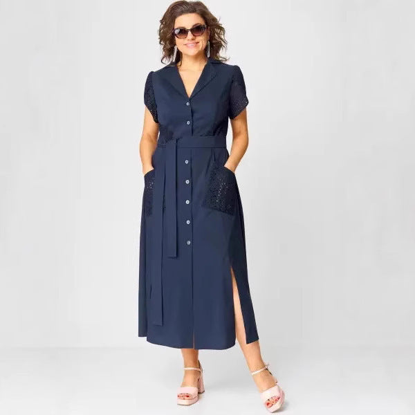 Accessoire Robe Blouse Elegante Valissea Femme