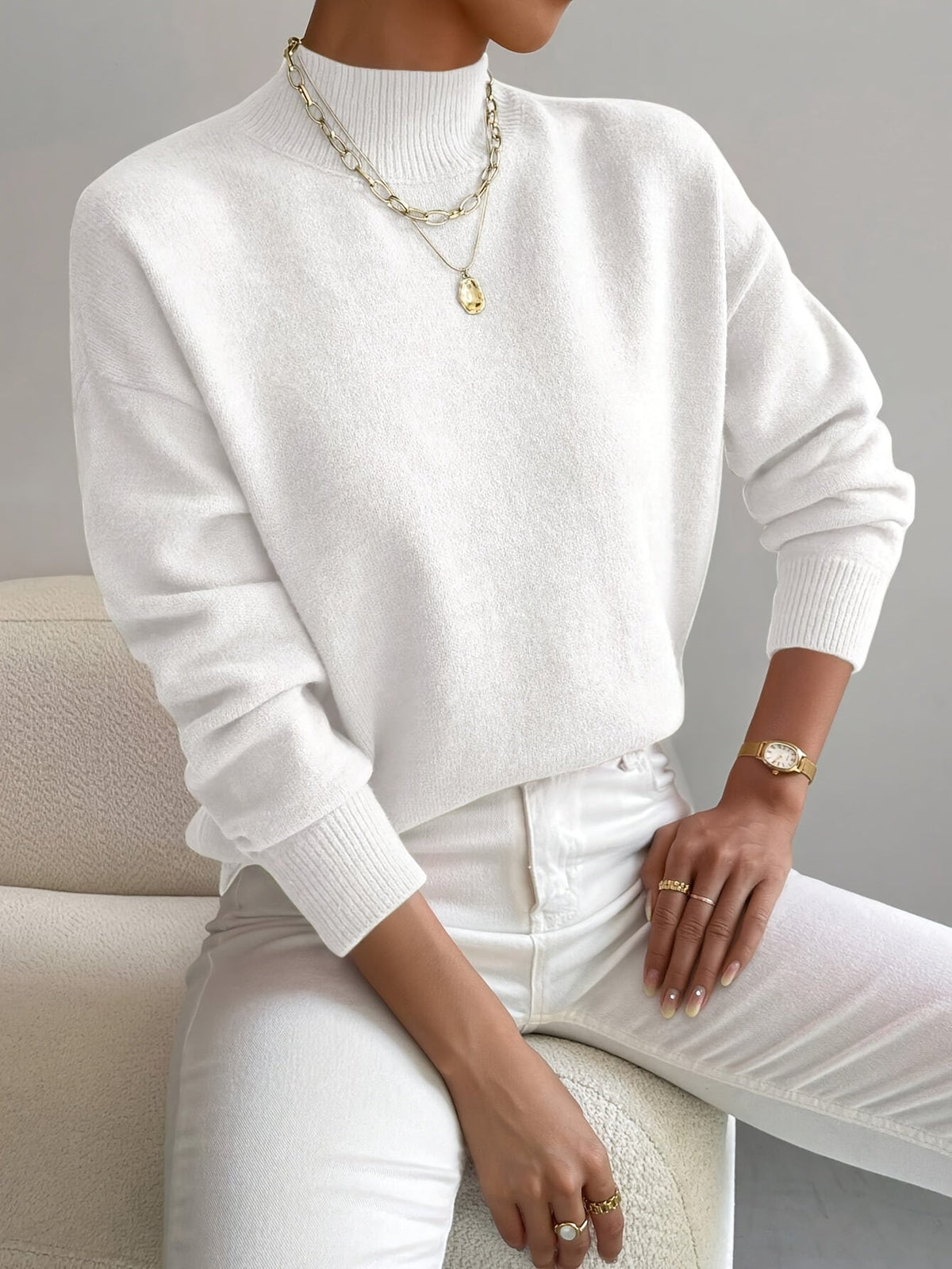 Pull Élégant Et Chaud femme