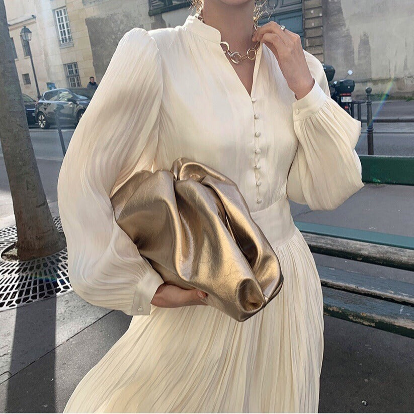 Accessoire Robe Mi-longue Col Valissea Femme