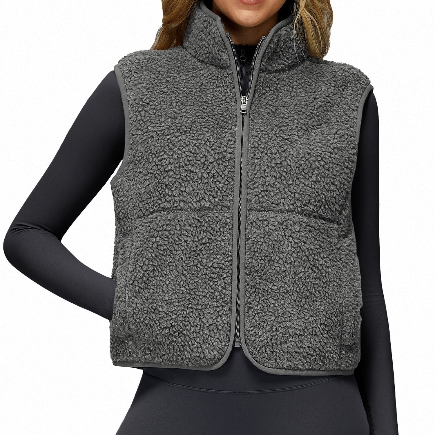 Haut Gilet Manches Valissea Femme Longues