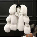 Manteau Doux en Fausse Fourrure