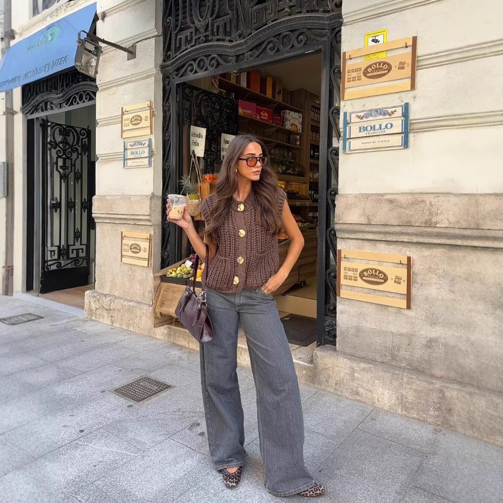 Haut Gilet Manches Longues Valissea Femme