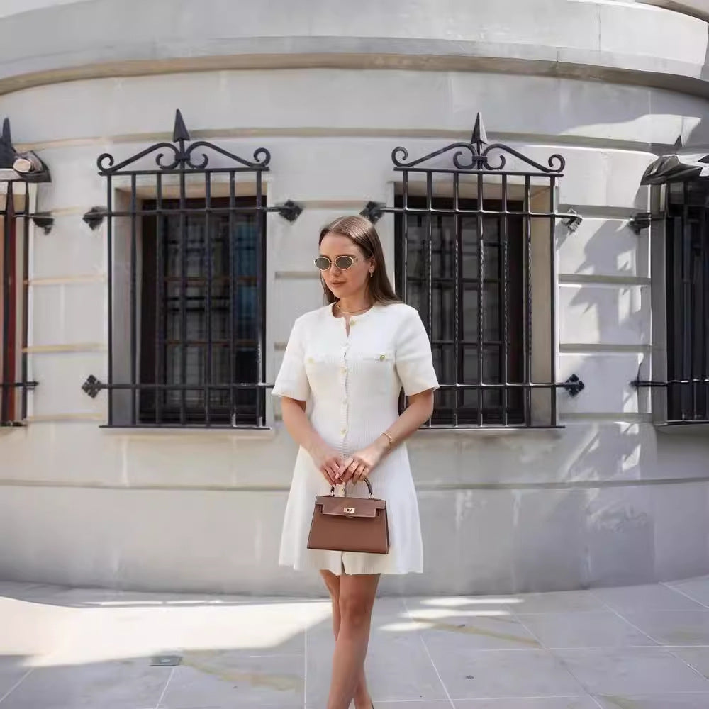 Accessoire Robe Laine Tricotée Valissea Femme