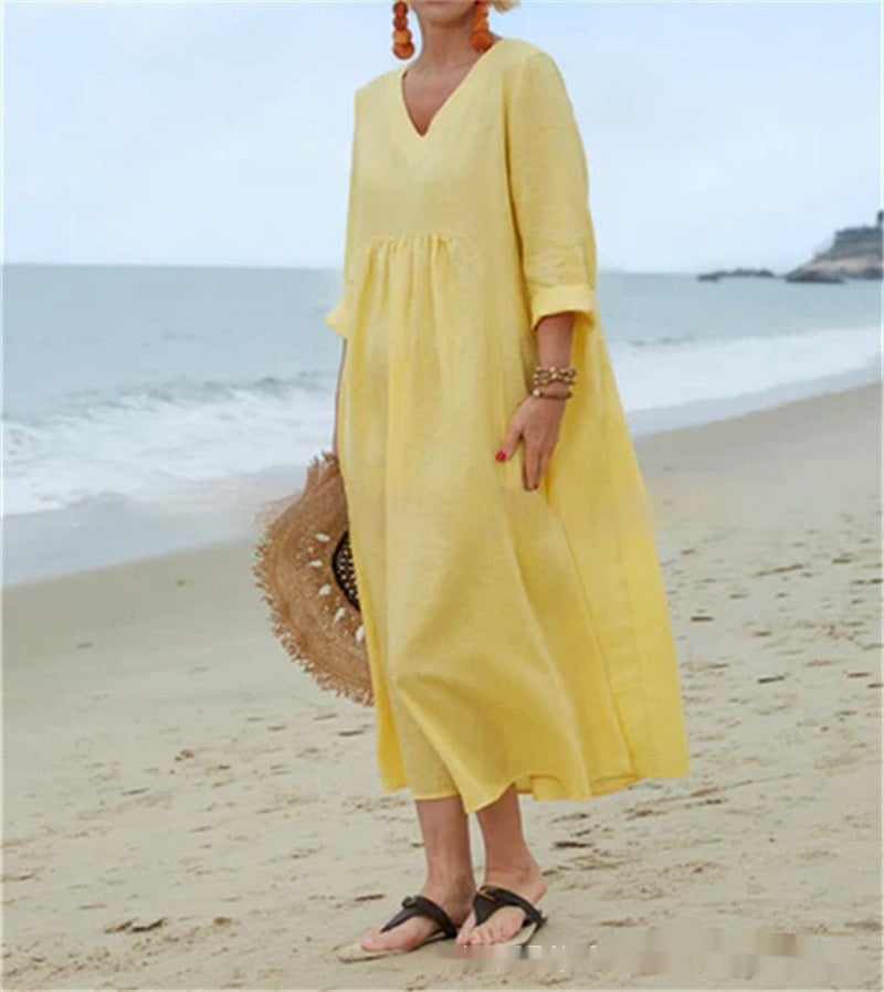 Accessoire Robe Col V Valissea Femme