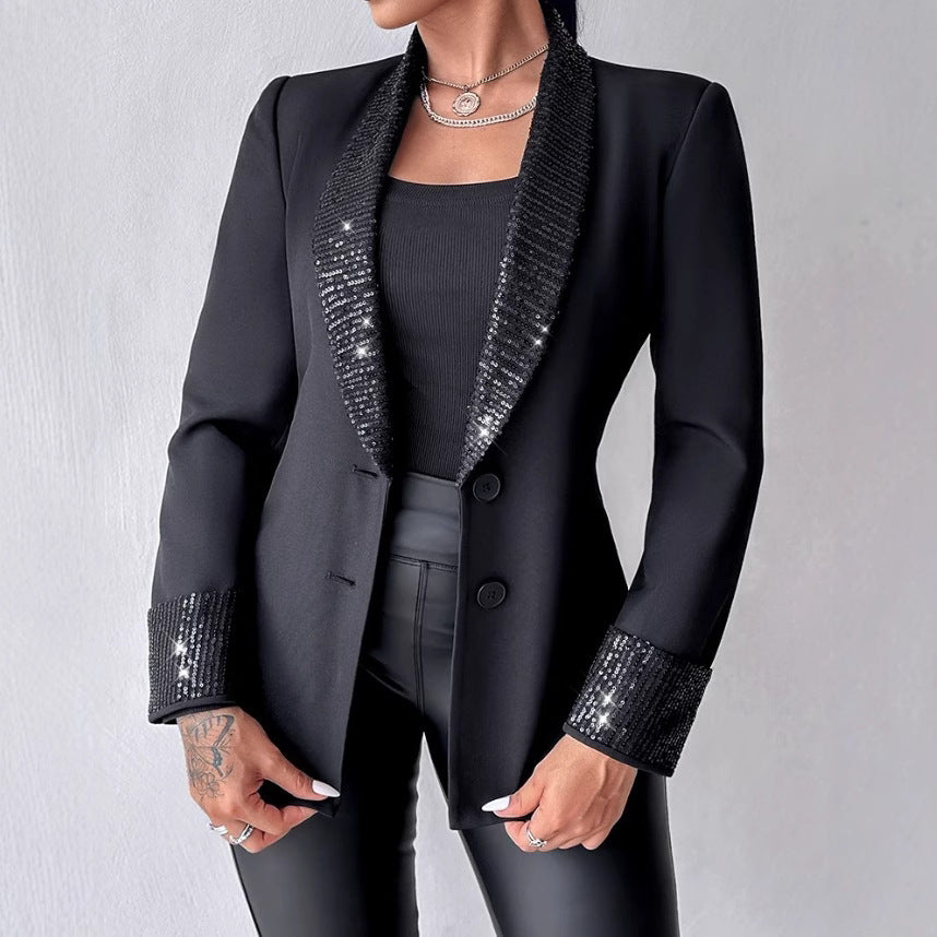 Veste Courte à Sequins