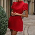 Accessoire Robe Rouge Manches Valissea Femme