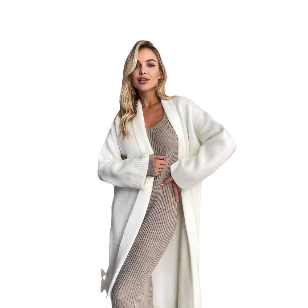 Cardigan Long en Maille