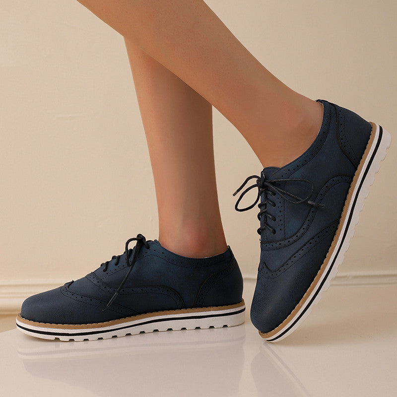 Chaussures Plates à Lacets