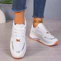 Baskets Compensées Élégance Quotidienne Femme