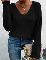 Pull Dos Nu en Dentelle Ajurée