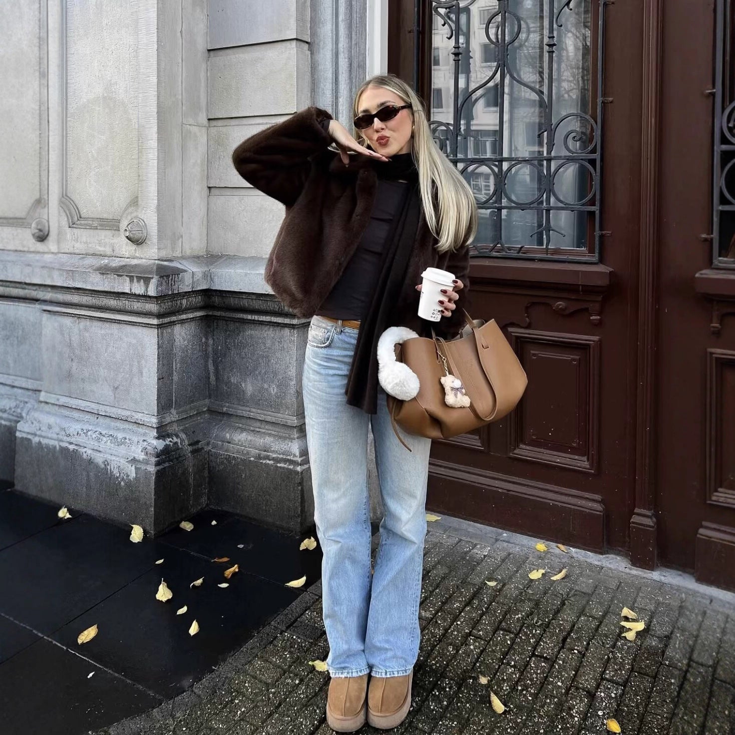 Manteau Veste Ample Hiver Valissea Femme