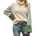 Pull Tressé Chic à Manches Longues