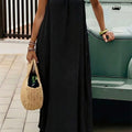 Robe Longue Dos Nu Fluide