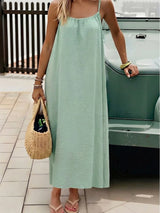 Robe Longue Dos Nu Fluide