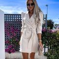 Robe Tailleur Ceinture