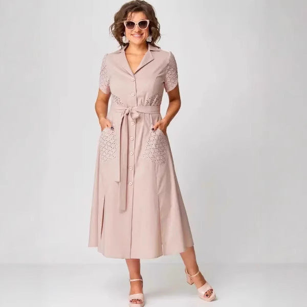 Accessoire Robe Blouse Elegante Valissea Femme