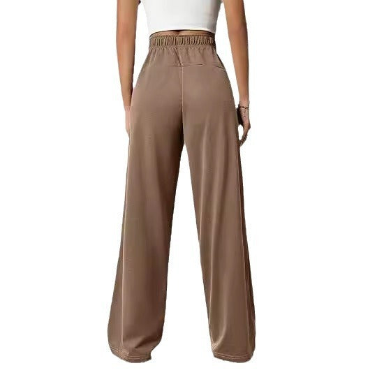 Pantalon Large Taille Haute