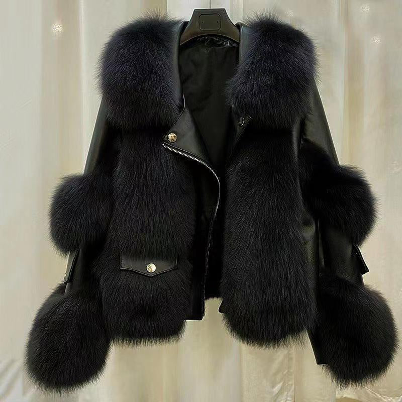 Manteau Doux en Fausse Fourrure