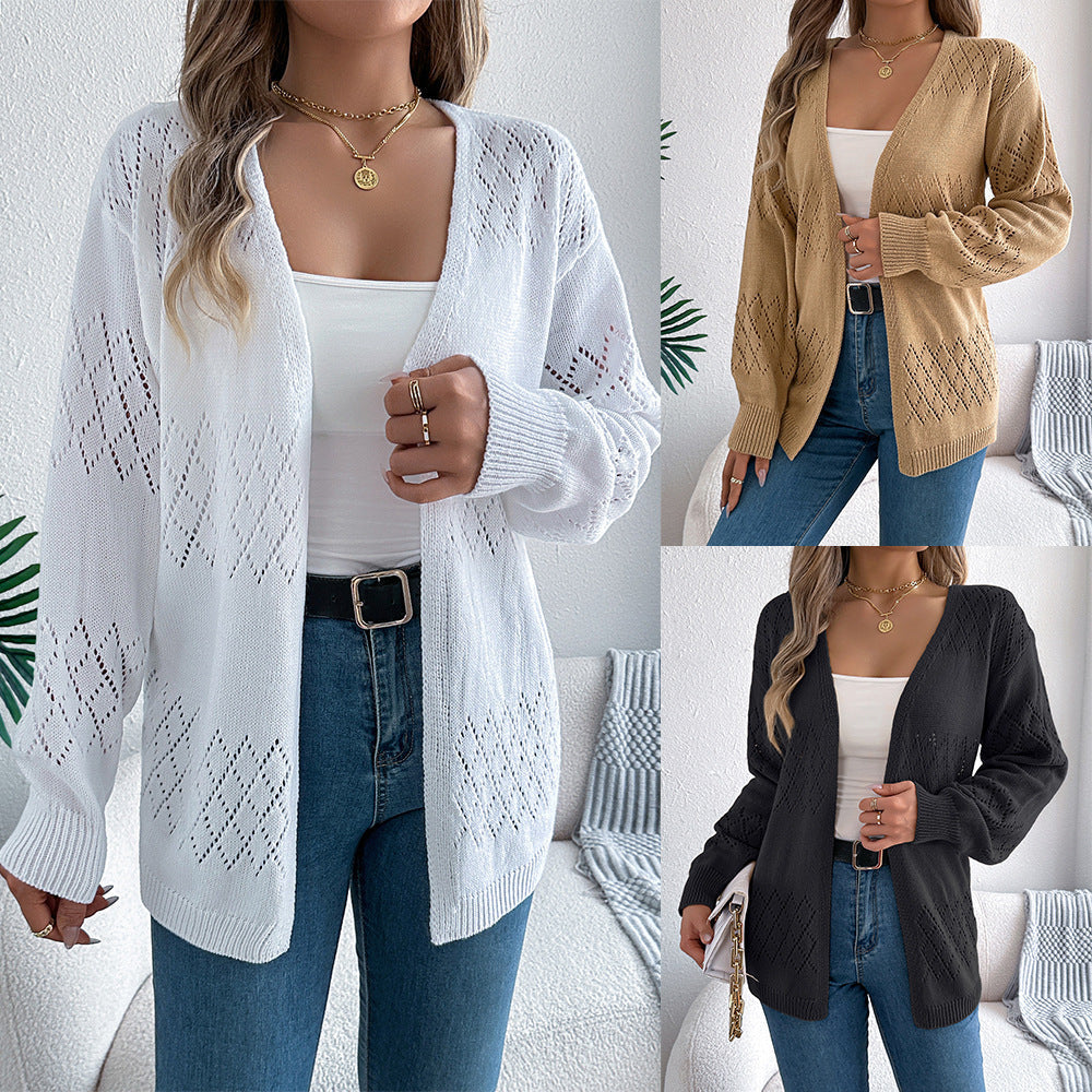 Haut Cardigan Léger Manches Valissea Femme