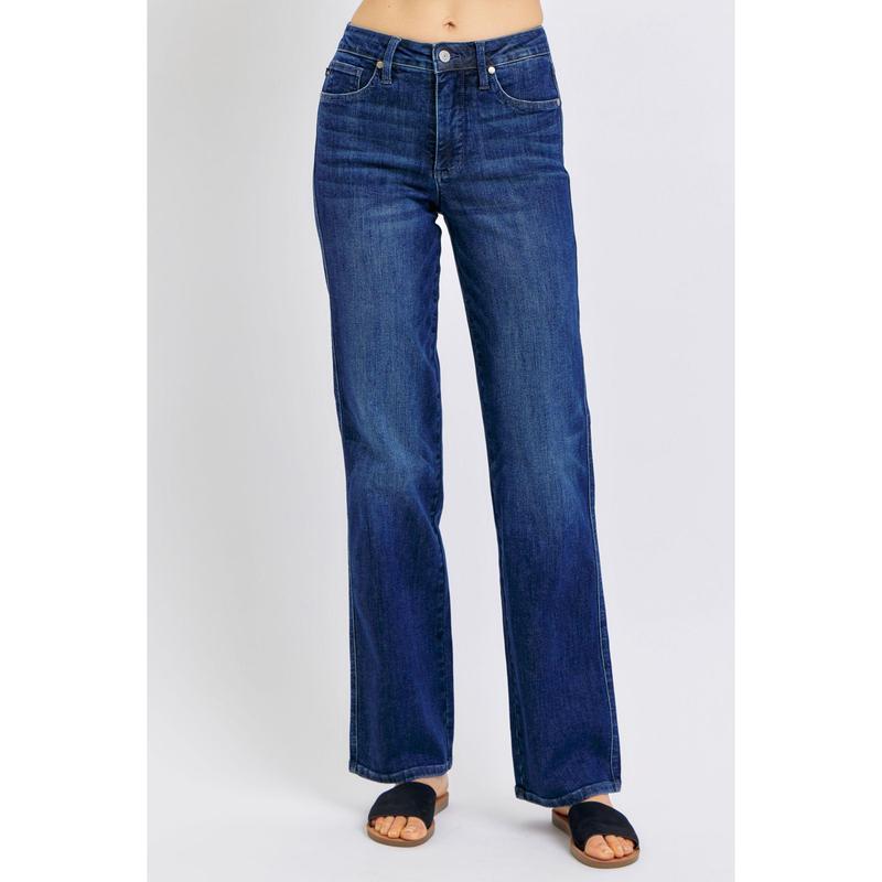 Pantalon Large Ceinture Double