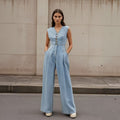 Ensemble Combinaison Coordonné Valissea Femme Chic