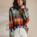 Pull Roulé En Cachemire Doux