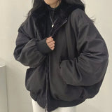 Veste Polaire Réversible à Capuche